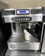 Fracino Automatic Espresso Machine Silver/Black, Stainless Steel, Milk Frother