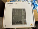 Behringer DJX750 Pro Mixer 5-Channel DJ Mixer Digital Effects BPM Crossfader