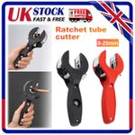 Tube Cutter Ratcheting Tubing Cutter Tool Copper Ratchet Tube fit 8-29mm Pipe UK