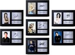 Friends Full Character Collection Signed Printed Autograph Unframed A4 Poster