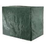 LIVIVO 3 Seater Garden Swing Cover Waterproof Swing Seat Cover Green