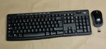 Logitech MK270 Wireless Keyboard & Mouse USB Receiver Black QWERTY EN