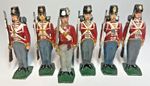 Please Read  Britains Six x British Napoleonic Wars 14th Regiment Of Foot 5.5cm
