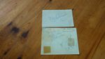 1967 68 ORIGINAL UNIDENTIFIED UK POP STAR AUTOGRAPHS X 4