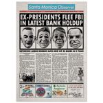 Point Break 1991 Newspaper Poster Print