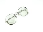 Algha Savile Row Semi-Rimless Eyeglasses Silver 14kt GF