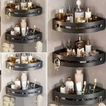 2-3PCS Corner Shower Rack Shelf Bathroom Storage Organiser Basket Tidy Shelf UK