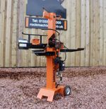 8ton Venom C-Series Electric Log Splitter by Rock Machinery 