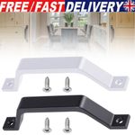 New Barn Door Pull Handle Heavy Duty Handle For Garage Shed Alloy Garden Gate UK