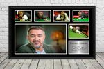 Stephen Hendry Signed Photo Print Autographed Snooker Memorabilia