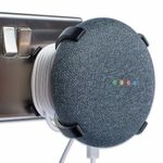 Plug Mount for Google Home Mini, Google Home Mini Plug Mount X Black, P3D-Lab®