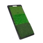 Portable Golf Hitting Mat with Carry Handle Compact for Golfers