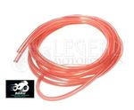 1m Length Motorcycle Carburettor Overflow Pipe Pink 3mm I.D 6mm O.D Hose - C7-14