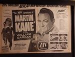 The New Adventures Of Martin Kane Rare Original Promo Poster Ad Framed!
