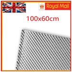 Heat shield welding sheet stainless mat for turbo downpipe manifold 100x60cm UK