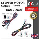Nema17 4 wire Stepper Motor Cable with 4 Pin Dupont 6Pin HX2.54mm JST Connector 