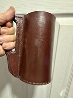 Medieval-style Hand Made Leather Tankard.