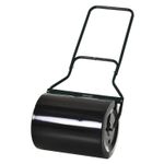 Steel Garden Roller Lawn Flatten Push Pull Fillable Cylinder Rolling Drum Sow
