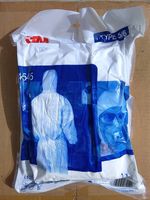 3M Protective Coverall Overall 4545 White 2XL BOX OF 20 Painting Protection