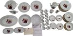 Porcelain Dinner Set RH Limoges France 84 Piece Vintage Collectible (BTR)