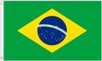 Brazil World Cup Polyester Flag - Choice of Sizes