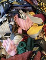 Job Lot Bulk Bundle 100 Used Mens Neckties Assorted Brands Styles Job Lot