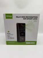 GHome Palm Vein Recognition WiFi Smart Lock Keyless Entry Wave Alarm