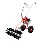 Artificial Grass Sweeper Brush 43CC 2 stroke Gas Power Broom Sweeper Cleaner UK！