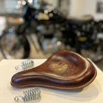 Fit For Royal Enfield Classic 350cc 500cc - Front Leather Seat Brown ||Fits