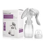 Manual Hand Breast Pump Mute Infant Breastfeeding Feeding Suction Tool Health