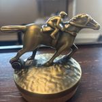Blantons Candle Topper Letter T Horse Jockey Bourbon Display Cork Base