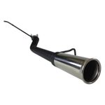 Exhaust Back Box Silencer Delete Kit Mild Steel, Fits Ford Fiesta 1.0 mk7 / 7.5