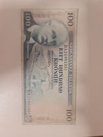 Iceland 100 Kronur Banknote 1961 - Good Condition - DA24881951