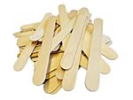 Large JUMBO Size PLAIN / COLOURED Wooden LOLLY Pop Craft QUALITY Sticks 15CM