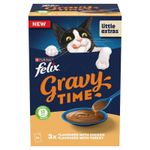Felix Gravy Time Chicken & Turkey Wet Cat Food Pouches - 6 x 40g