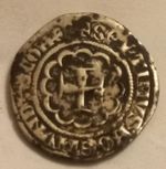 Crusaders. Tripoli (County). Bohemond VII AD 1275-1287 Authentic Silver Coin 