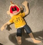 Jeffy Plush Soft Toy Doll Yellow Shirt Blue Shorts Medium (35-60 cm)
