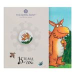 2025 15 Years of Zog 50p Colour Coin Brilliant Uncirculated Ltd Ed. Only 10,000