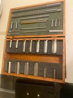 A full set of broaching tools for cutting keyways 