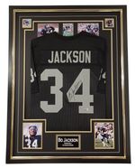 FRAMED Raiders legend BO JACKSON Signed Jersey Autographed  Shirt BECKETT