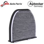 AutoStar Germany Pollen Filter 2128300318 Mercedes W204 C-Class, W212 E-Class