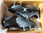 Gilbert Kinetica Pro PWR 8 Stud Low Cut Rugby Boots Changeable Studs 8