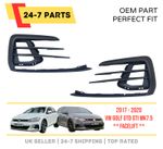 VOLKSWAGEN VW GOLF MK7.5 GTD GTI 2017 - 2020 FRONT BUMPER FOG GRILL LEFT & RIGHT