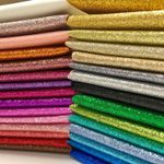 Fine Glitter Fabric Sparkly Material Polyester Christmas Crafts Material UK