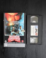 Maximum Overdrive VHS Video Big Box Ex-Rental (1988) CBS Fox Stephen King PAL
