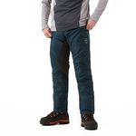Mont-Bell Chainsaw Logger Trousers Blue/Green – Lightweight Durable Protective