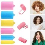 Foam Hair Rollers Soft Sponge Curlers Wave Styling Women Hair Kit