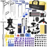 PDR 118Pcs Paintless Dent Removal Rods Stainless Steel Tool Kit Dent Repair kit