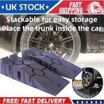 2pcs Heavy Duty Car Lift Lifting Ramps 33cm Extra Wide Universal NEW UK 2026