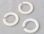 Set of 3 (THREE) White Lampshade reducer rings (Insert Type) 40mm - 28mm NEW !!!